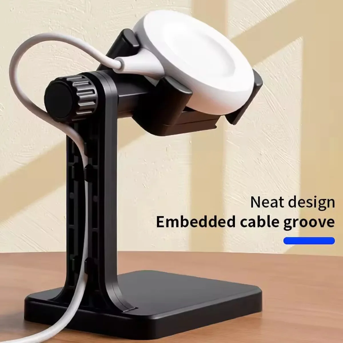 Universal Smart Watch Stand Holder For Charging Suitable for Samsung, Apple, Huawei, Xiaomi and Other Smart Watches view 4