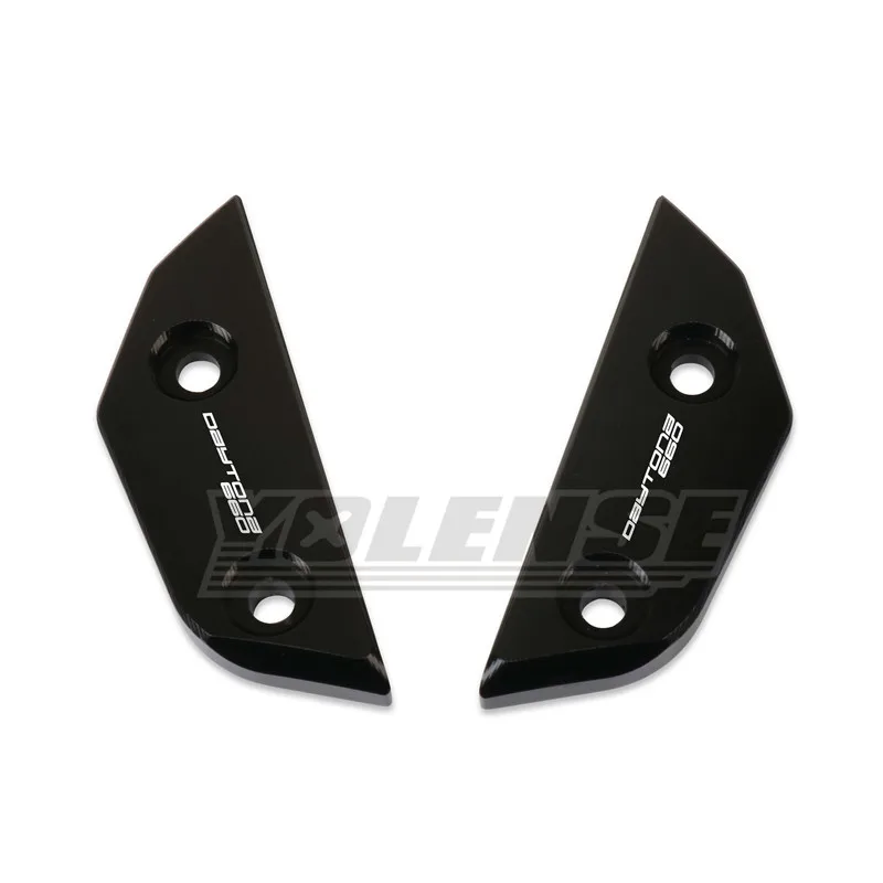 اكسسوارات الدراجات النارية مرايا الرؤية الخلفية مقعد غطاء الزخرفية مرآة قاعدة بين قوسين صالح ل DAYTONA 660 Daytona 660 2024