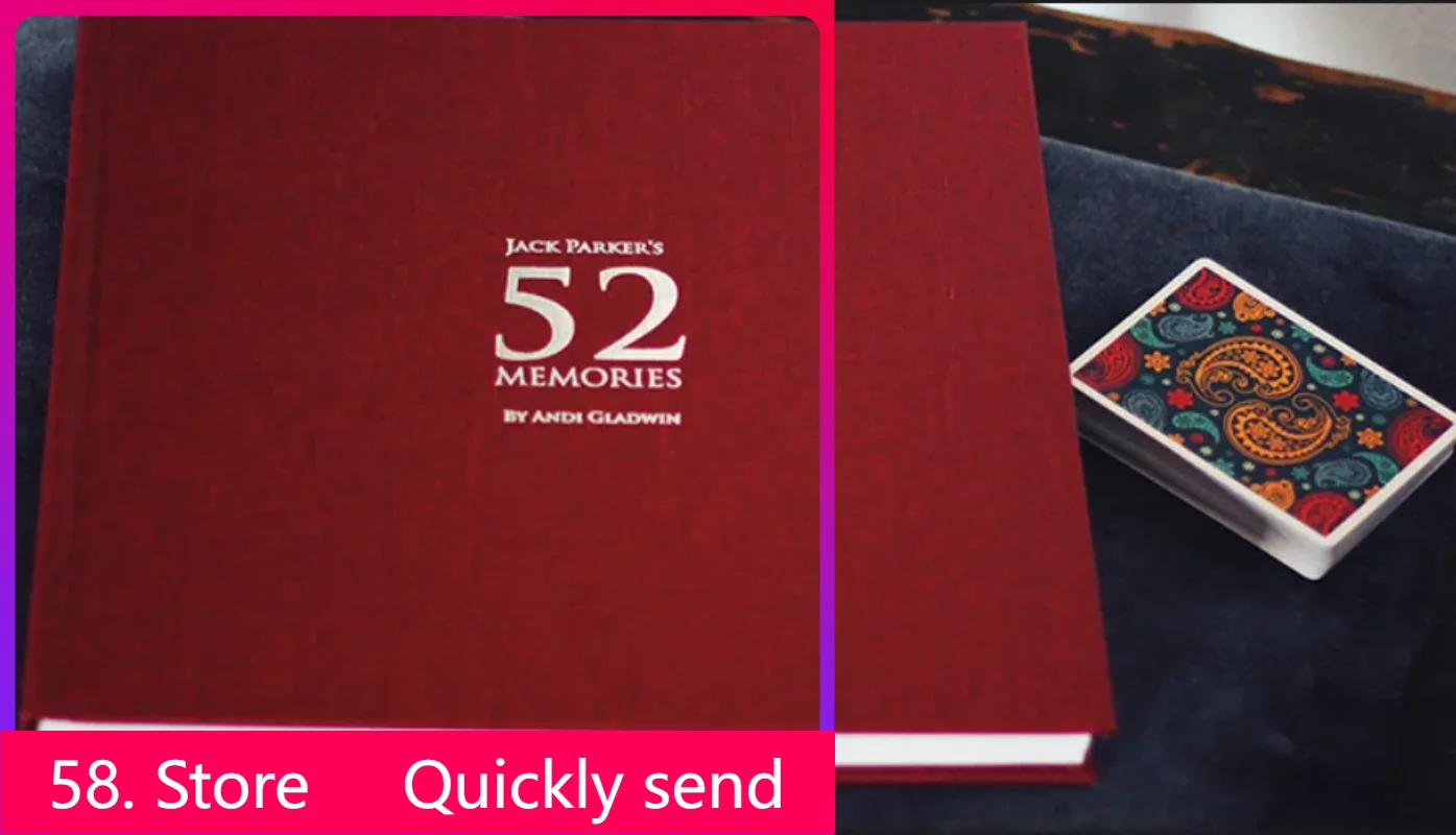

New 2025 52 Memories (Retrospective Edition) by Andi Gladwin and Jack Parker - Magic tricks ( 58 Store Download )