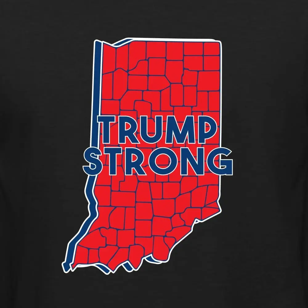 Trump Strong Take Back America Indiana Pride Political Shirt