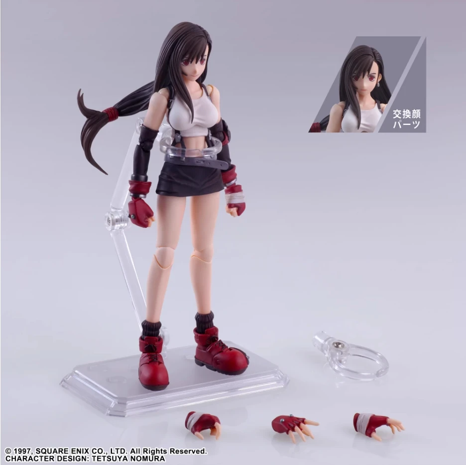 100% Original Bringarts Tifa Lockhart Action Figure Anime Model Toys Pvc Gifts Figura In Stock