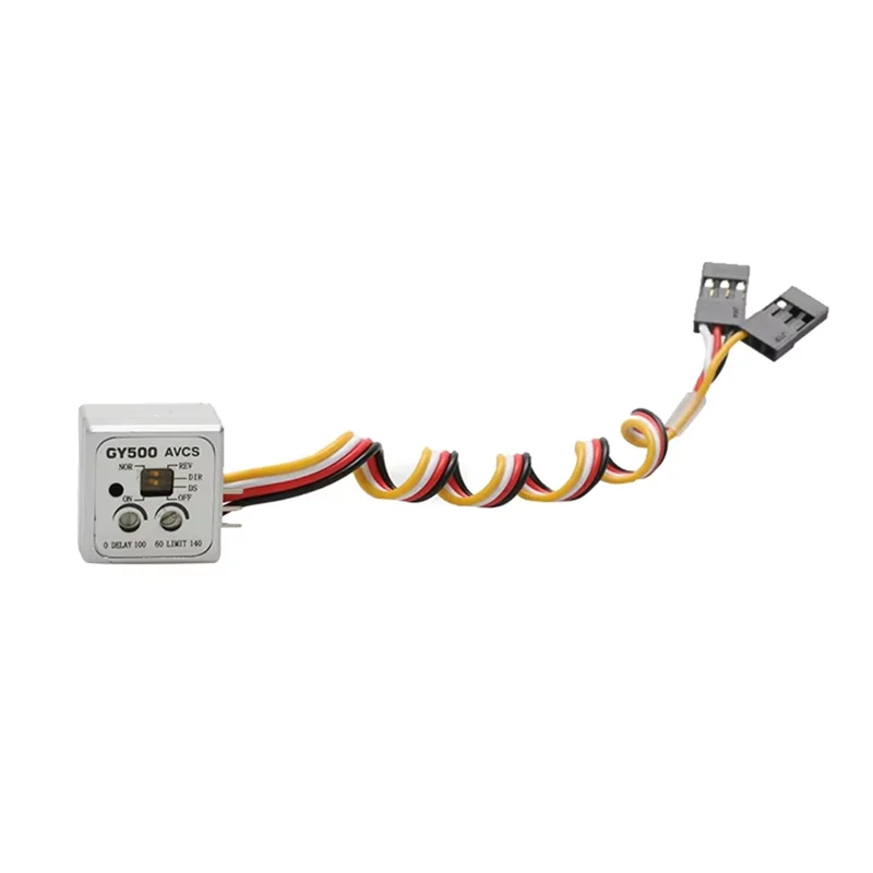 【SLEEK DESIGN】Gyro For RC Helicopter Model Car Direction Control Single-Axis Lock Head Gyroscope GY500 Heading-Lock