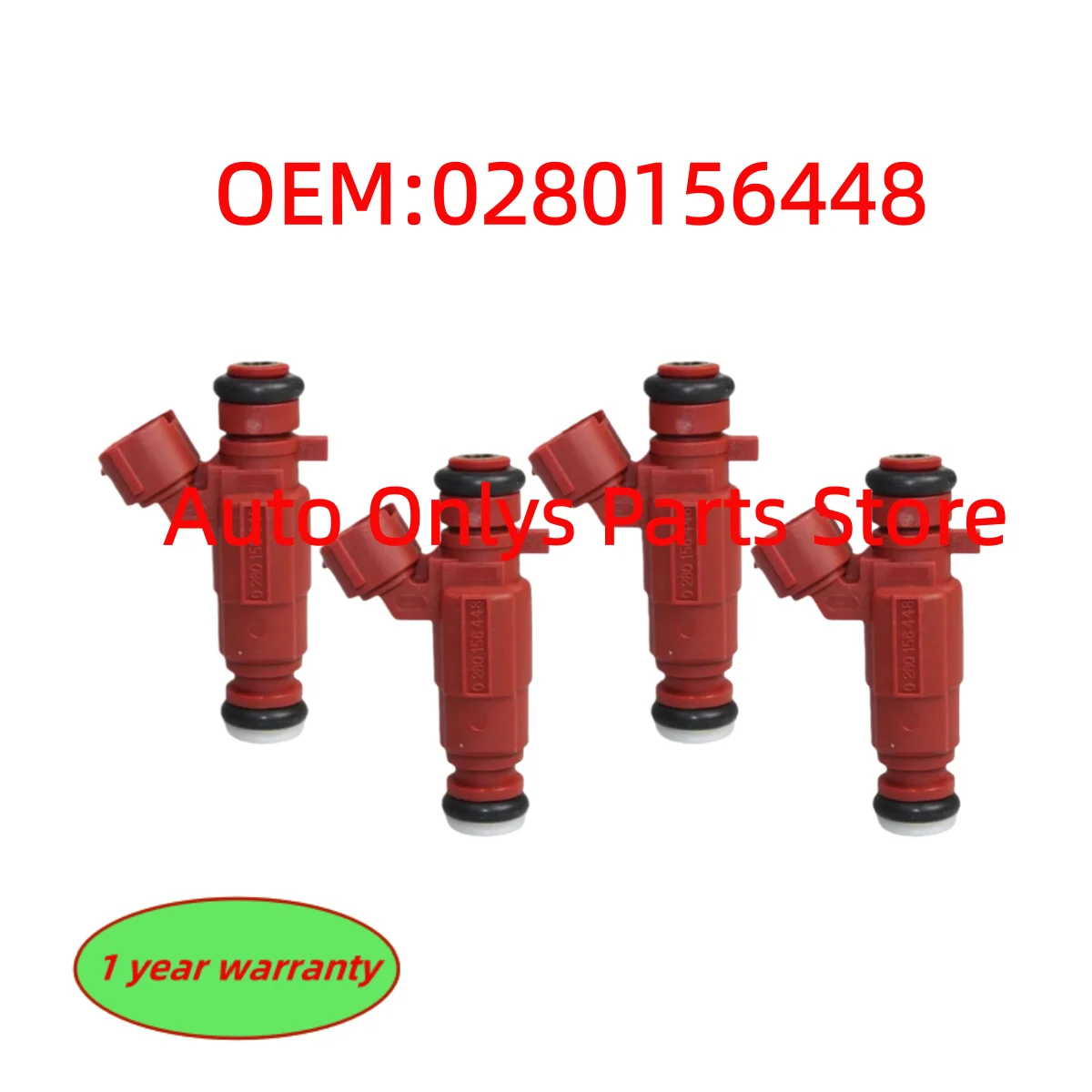 

4 шт. 0280156448 Высококачественная топливная форсунка 9674385580, подходит для автомобилей Peugeot 1,5 л, автомобильные аксессуары