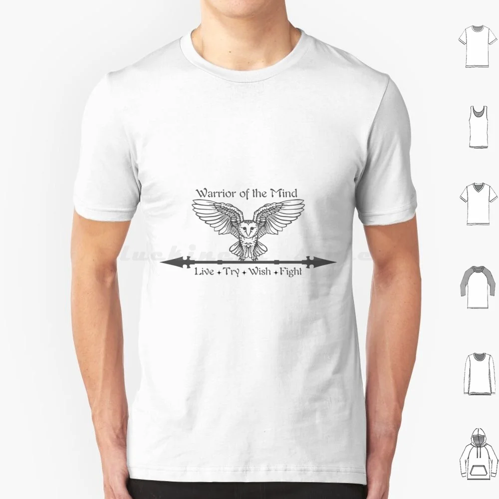 Camiseta "Of The Mind"/"& The Infant" para hombre y mujer, camisa de algodón con estampado DIY de The Mind Epic The Musical The Troy Saga Athena Owl