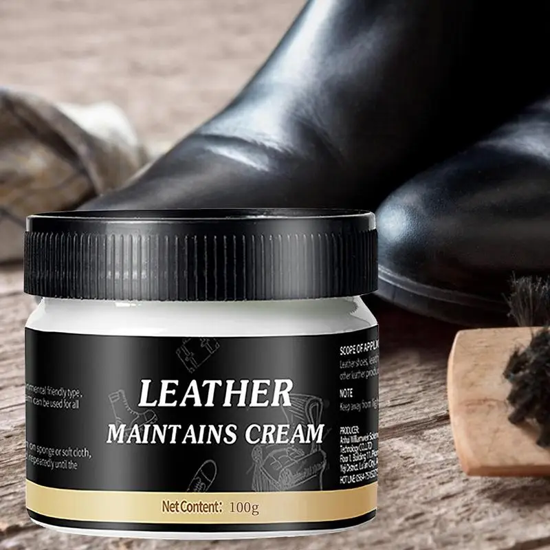 Leather Conditioning Oil Natural Leather Oil Maintain Polish Softener 80g Leather Care Portable Conditioning Oil For Leather