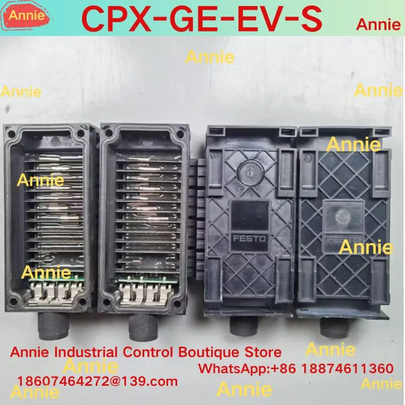 Second-hand test OK  CPX-GE-EV-S Valve Island Electrical Terminal CPX Interconnection Module 195746