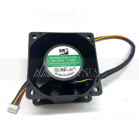 DZ06038B12UG 12V 1.4A PMW 6038 60*60*38 서버 인버터, 축 고속 냉각 팬 초강력 바람