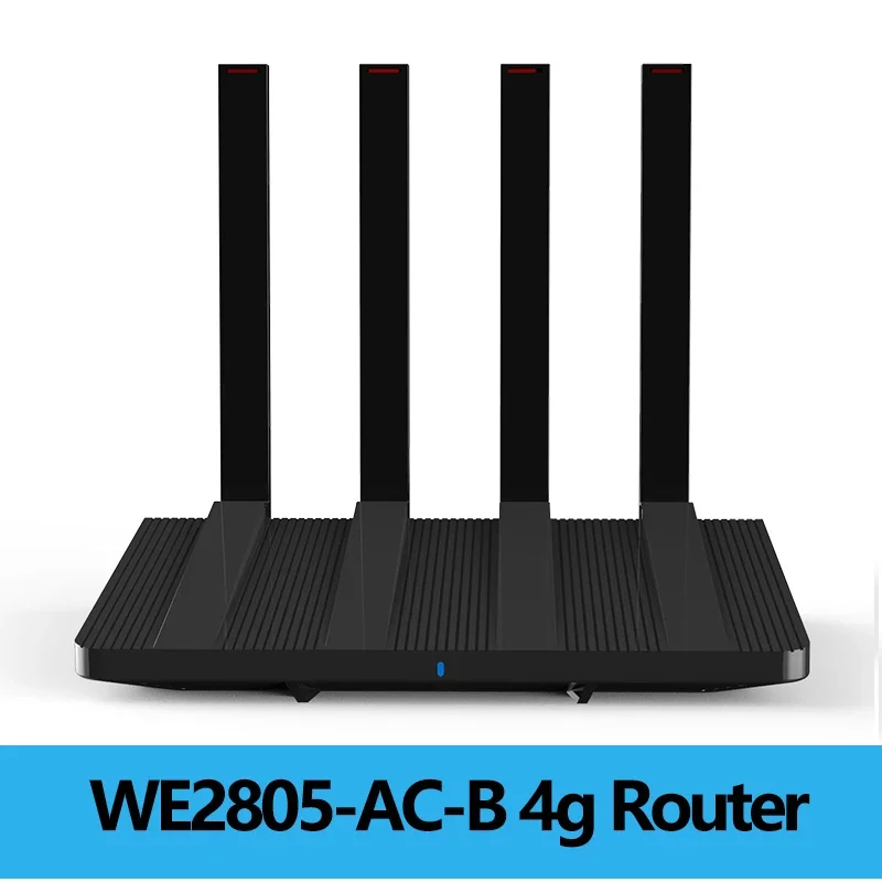 ZBT 4G WiFi Router WI FI SIM Card EC200AEUHA Modem 2.4Ghz 5GHz Dual Band WiFi 300Mbps 1200Mbps 2 LAN WAN LTE Roteador for Home