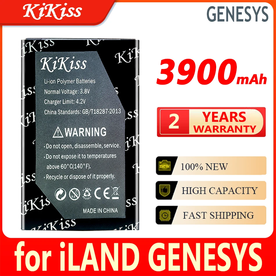 

Мощная батарея 3900 мАч KiKiss для iLAND GENESYS