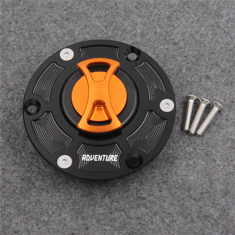 Keyless Motorcycle Fuel Gas Tank cap Cover For KTM Adventure 950 S,    990 S/R All Years