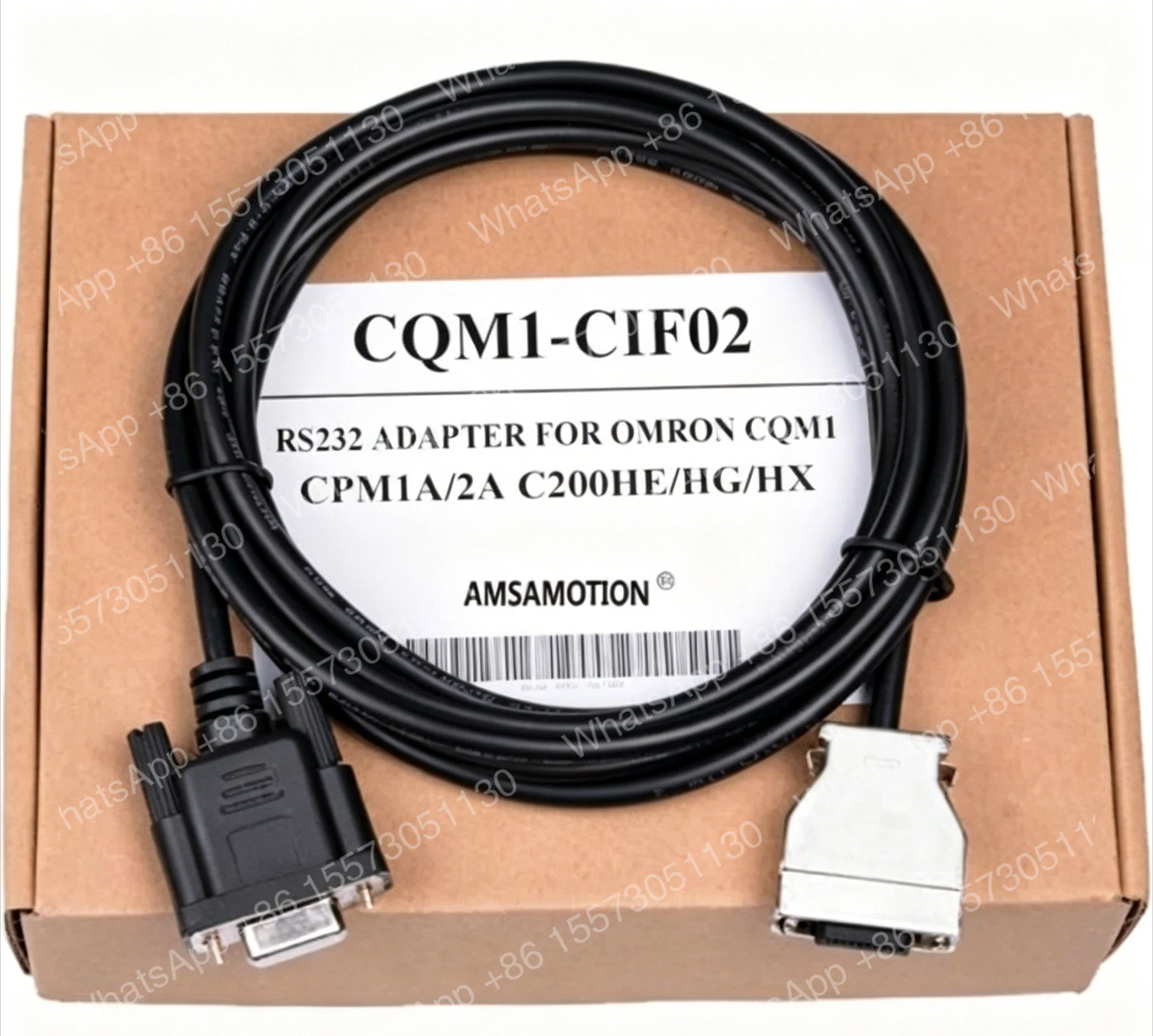 CQM1-CIF02 Series Programming Cable RS232 Adapter CPM1A/2A CPM1AH C200HS/C200HX/HG/HE PLC