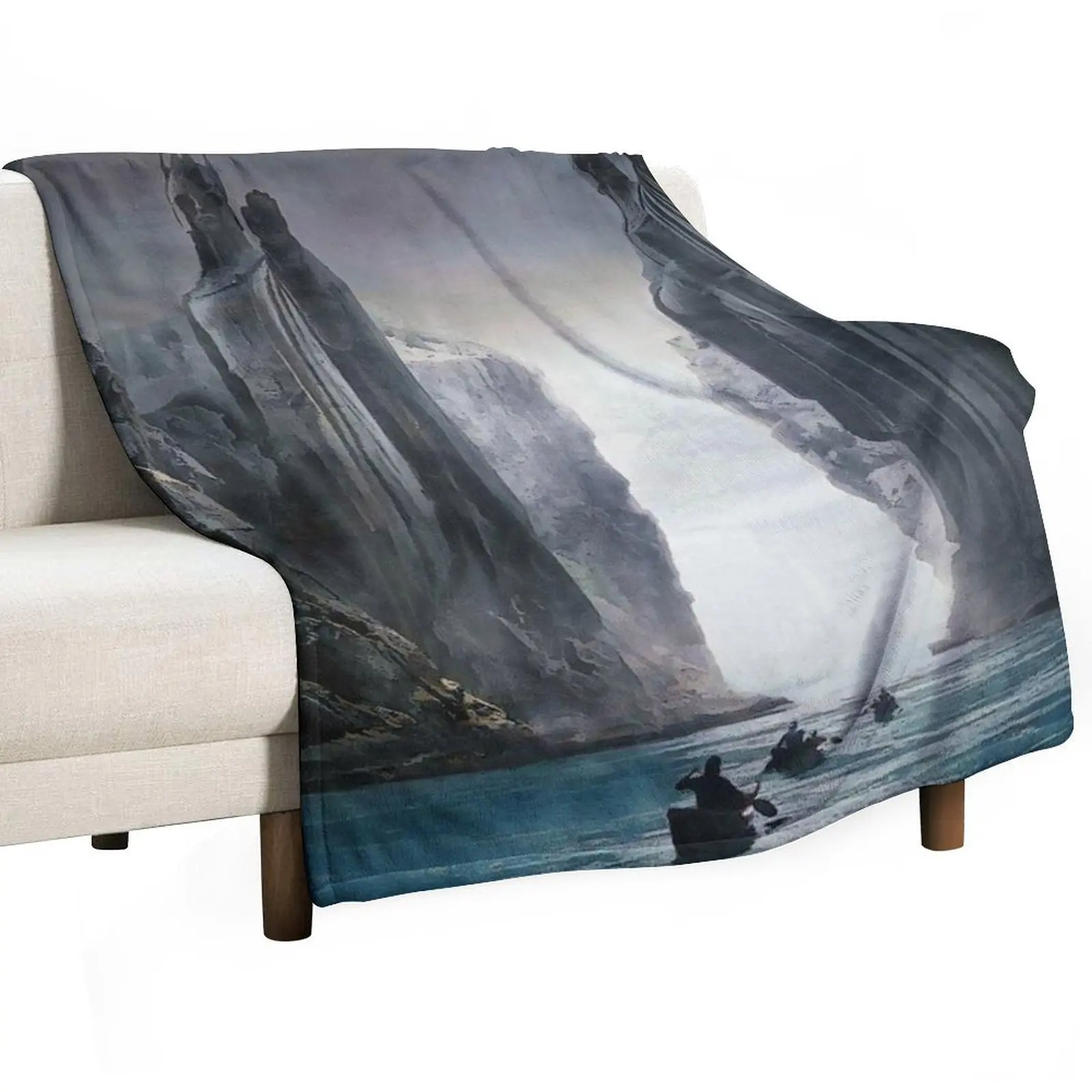 

between high cliff Throw Blanket Hairys Bed Fashionable heavy to sleep Blankets For Baby Blankets