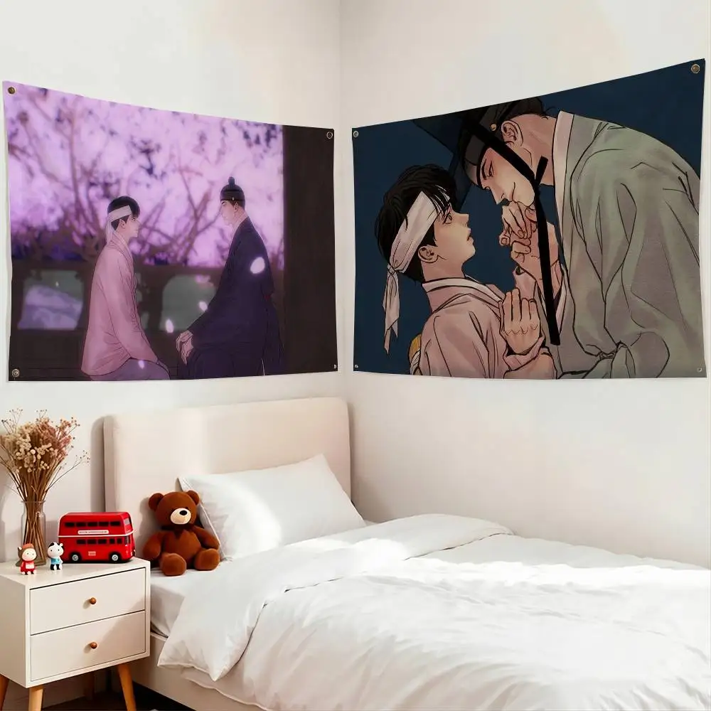Lovely Japanese BL Manga G-Given Flags for Bedrooms Home Decor Items Outdoor Decors Garage Decoration Flaga