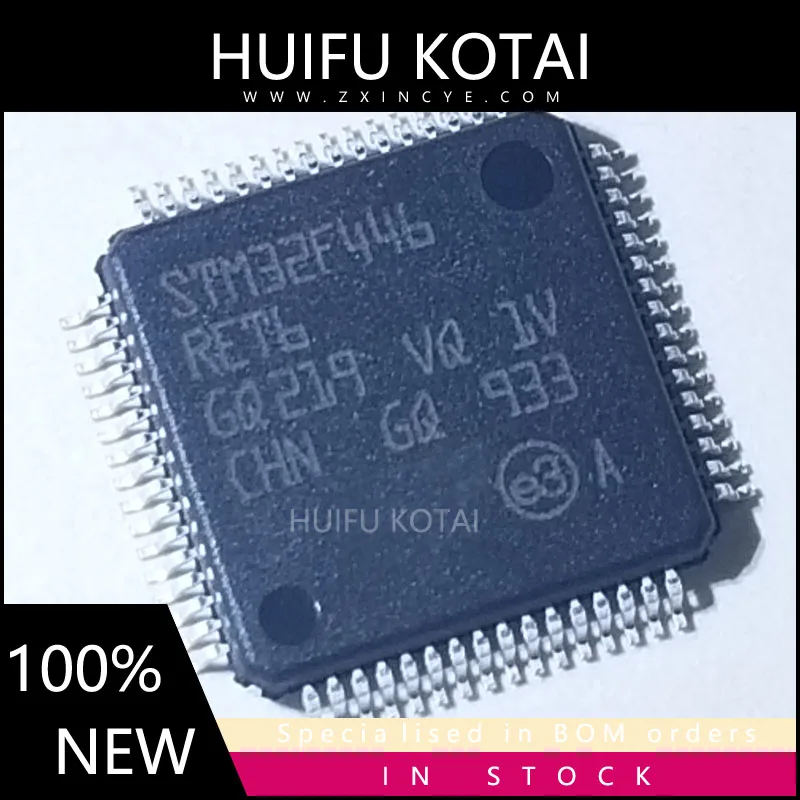 

1 шт./партия STM32F446RET6 STM32F446 TQFP64, Новые Товары в наличии