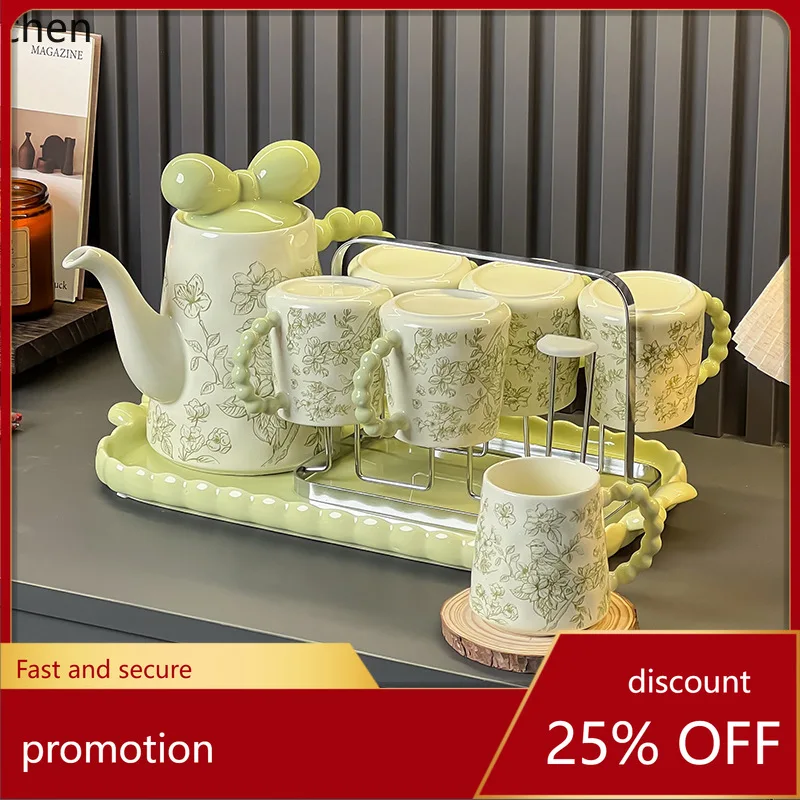 

YFY ceramic waterware set - premium tea set, teapot - 2026 new arrival, perfect housewarming, moving, or wedding gift
