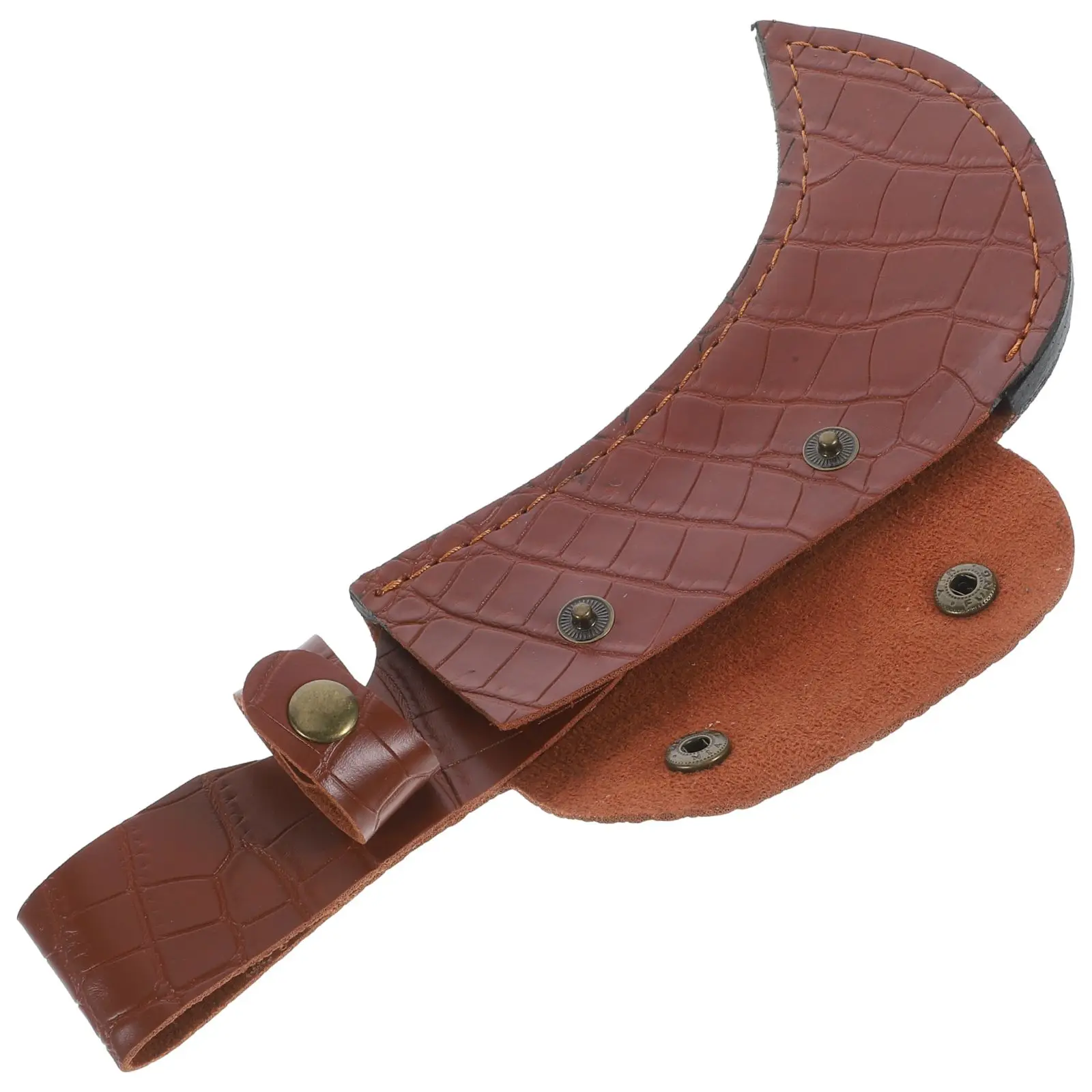 

Fruit Knife Sheath Brown Case Kitchen Cleaver Cover Rustproof Travel Friendly Storage