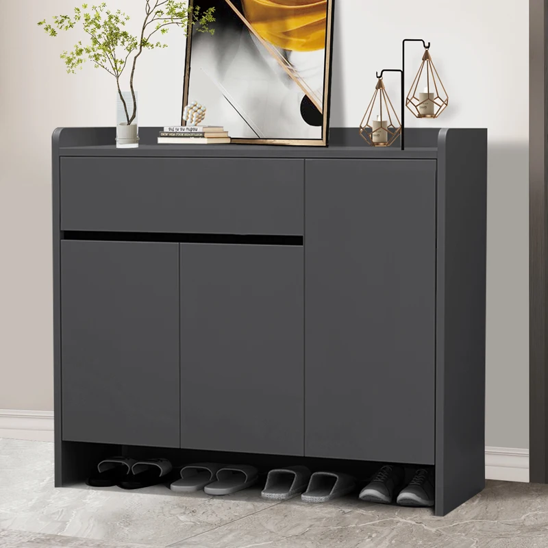 Shoe Cabinet Vertical Entrance Hall Modern Stackable Shoe Shelf Storage  Furniture