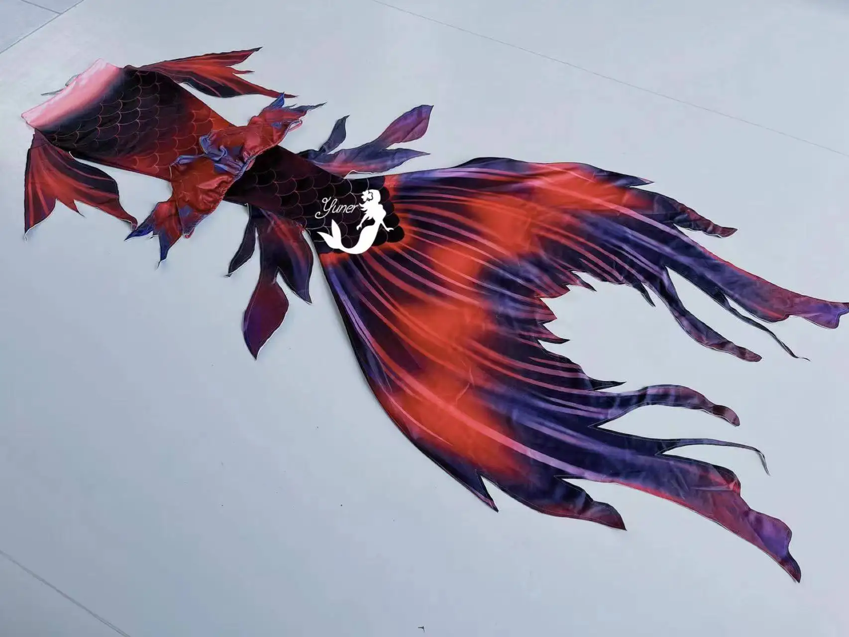 2025 New Tailored Customized National Style Oceanarium Mermaid Swimsuit Shooting Hd Fishtail Diving Free Diving