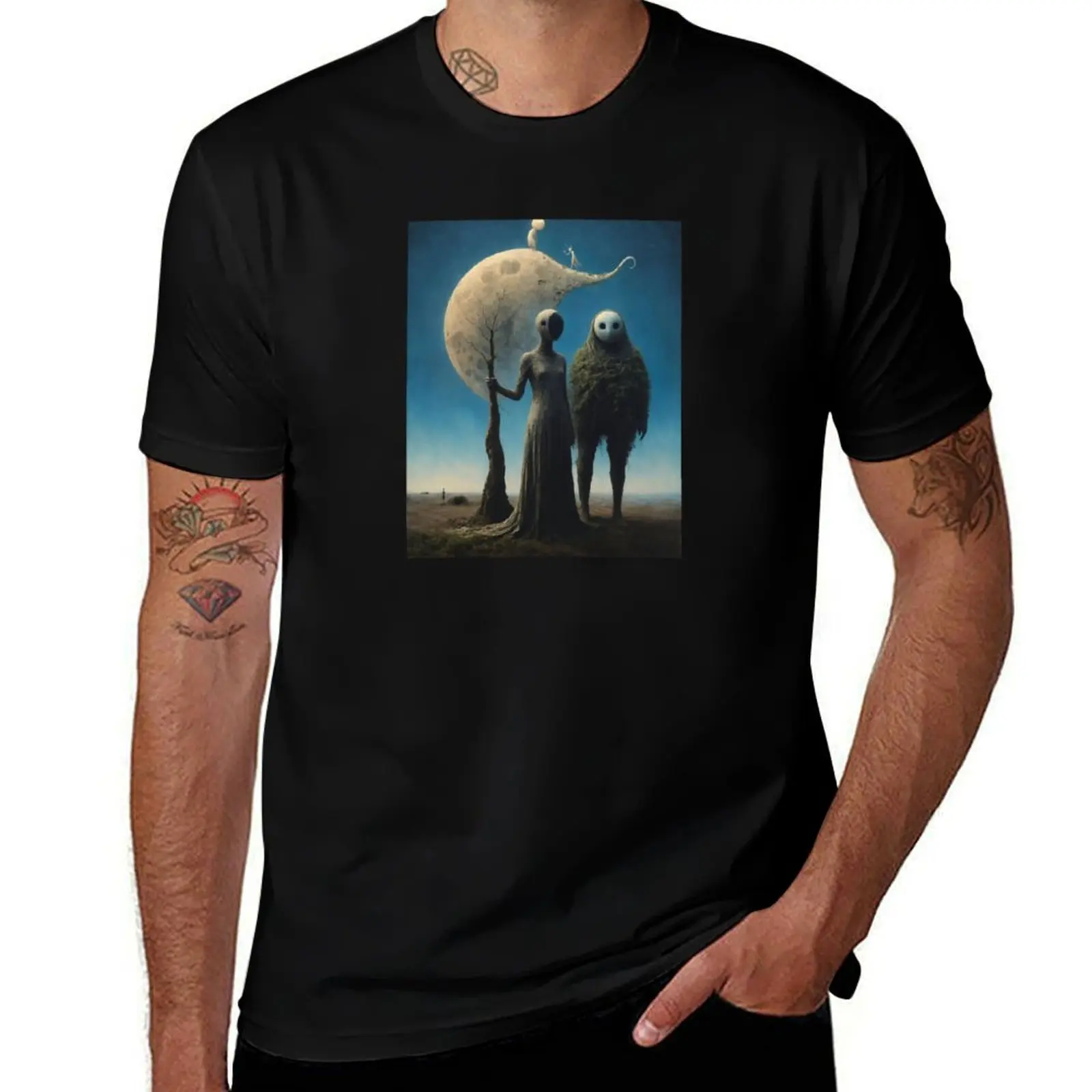 Fate Meets Ego T-Shirt Standard Fit Solid Tee Shirt T-Shirt