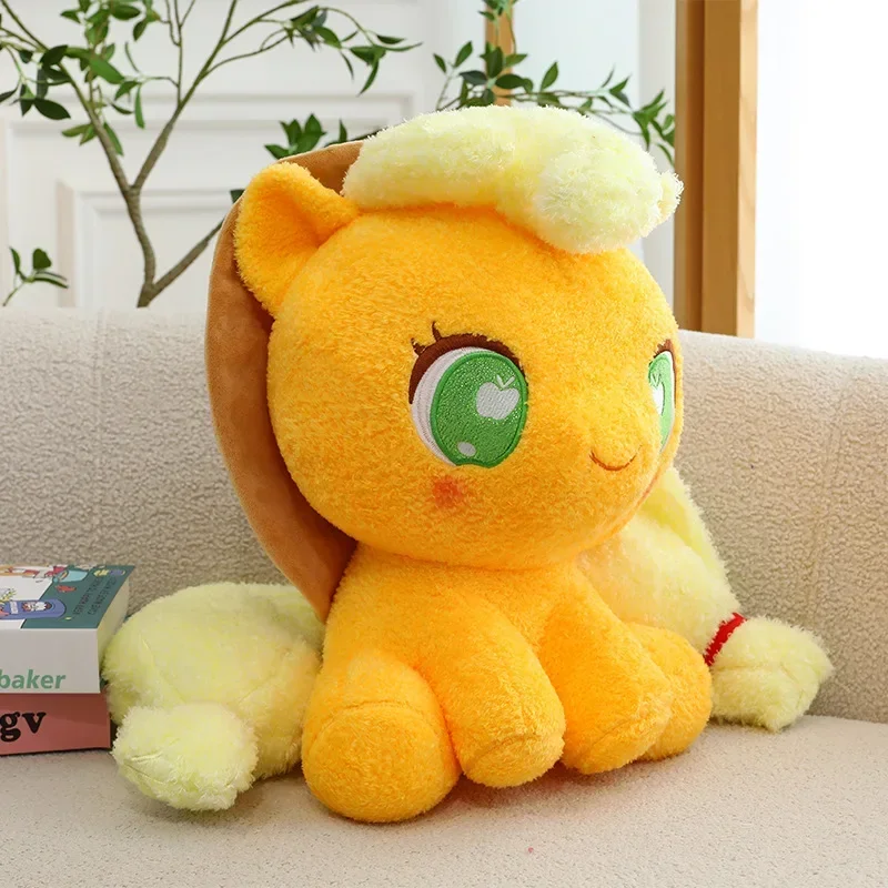 35-55cm Q Edition Anime My Little Pony Prototype Plush Doll Anime Soft Pillow Girl Fluttershy Ornaments Children'S Toys Gift