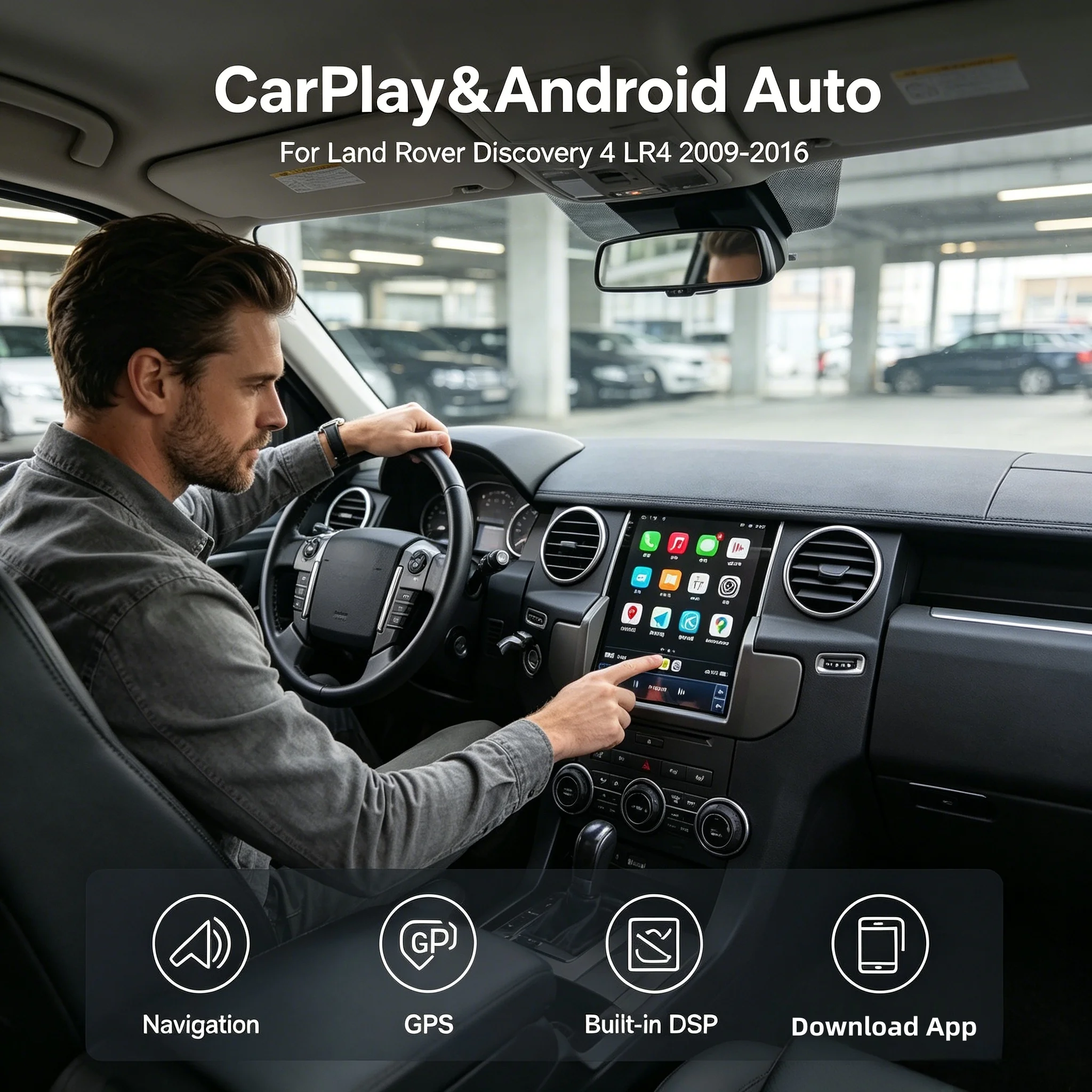 

Android Car Radio For Land Rover Discovery 4 LR4 2010-2016 Multimedia Player Stereo Wireless CarPlay Receiver Auto Audio Head