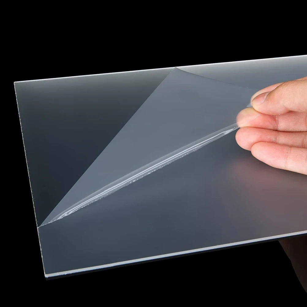 

4Pcs Transparent Acrylic Boards for Craft Projects DIY Painting Signs Blank Panels for Frames Table Numbers Decorative Displays