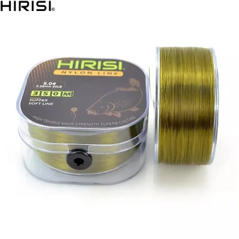 Hirisi 350m supersterke vislijn Japan monofilament nylon karpervislijn visaccessoires nylon lijn