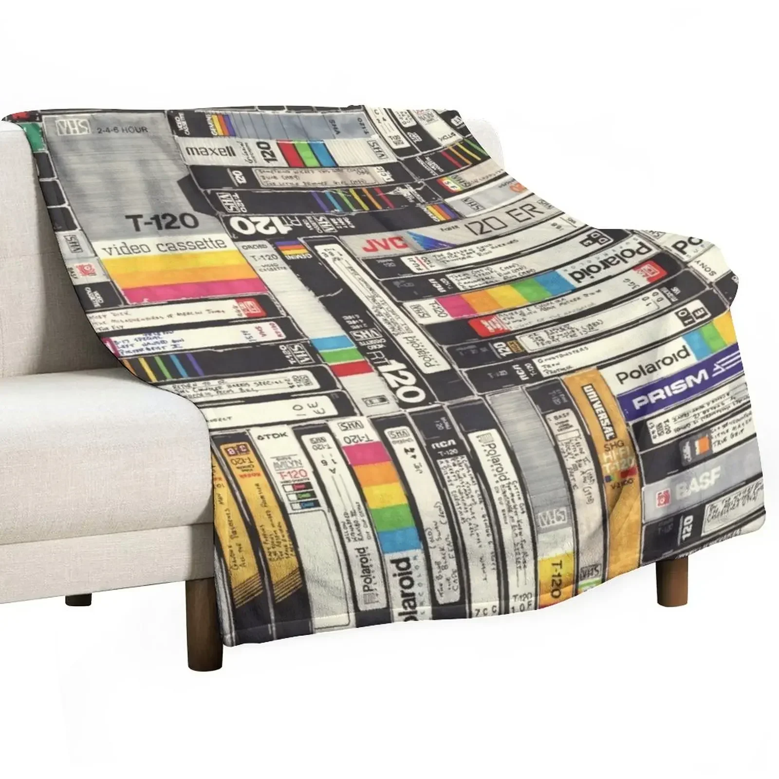 

VHS Throw Blanket heavy to sleep warm winter Sofa for sofa Blankets