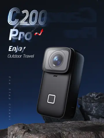 휴대용 바디 5M 방수 FHD 6축 자이로 비디오 바디 5G WiFi 나이트 비전 스포츠 DV를 갖춘 SJCAM C200 Pro 4K 액션 카메라