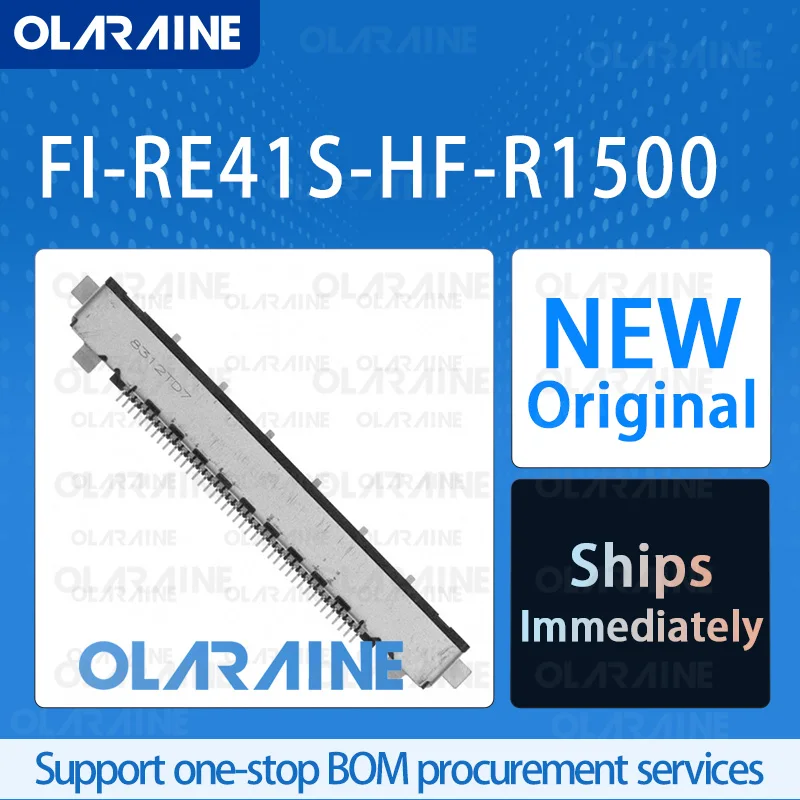 

20/50/100Pcs FI-RE41S-HF-R1500 100% brand new and original IC chip FFC & FPC connectors 41 Position 800 mA