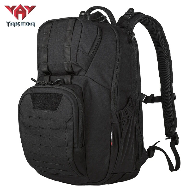Outdoor Backpack Waterproof EDC MOLLE Pack Tactical Backpack With Zipper Closure Nylon Lining Fashion Style Bag