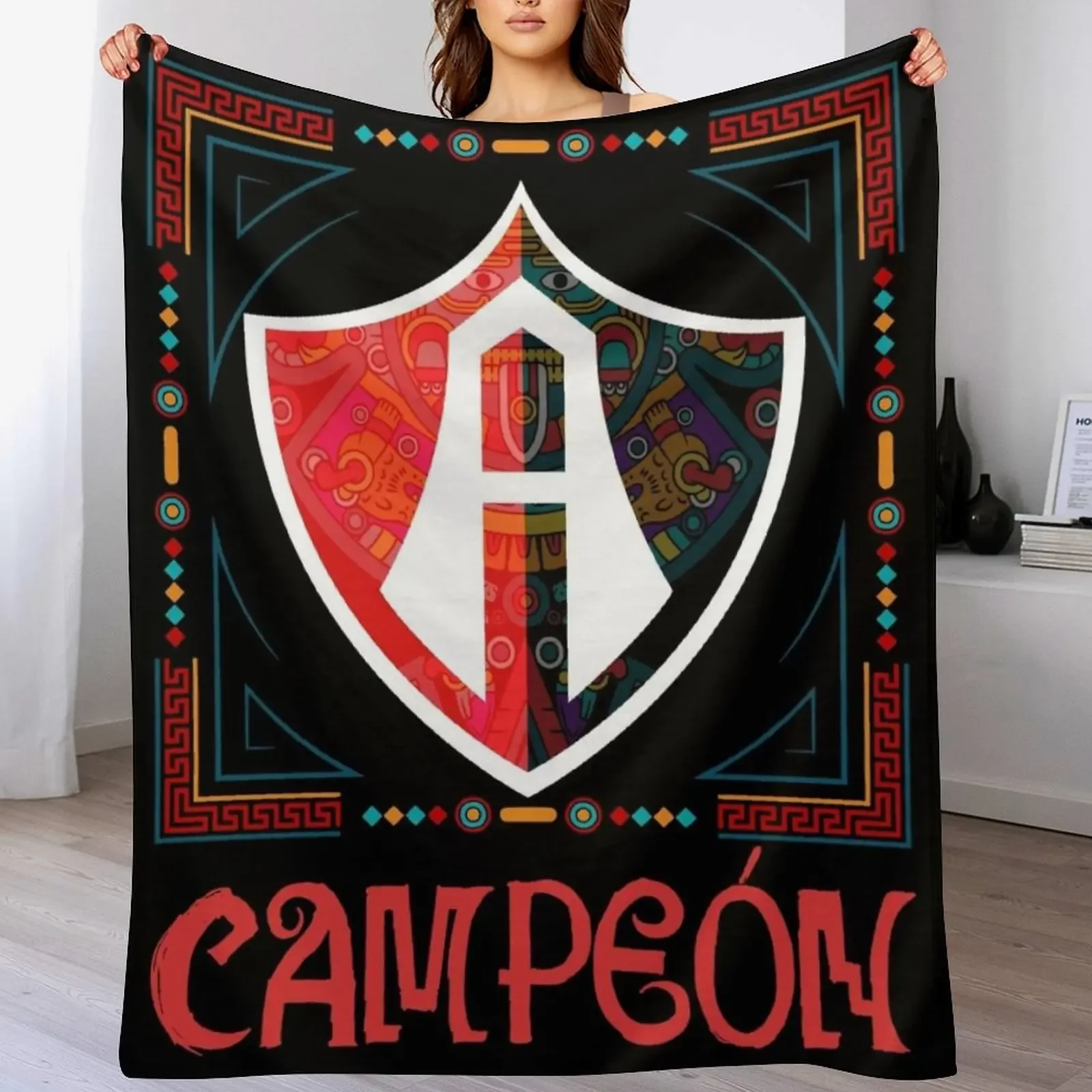 

Atlas Campeon Throw Blanket funny gift Comforter Giant Sofa Soft Beds Blankets