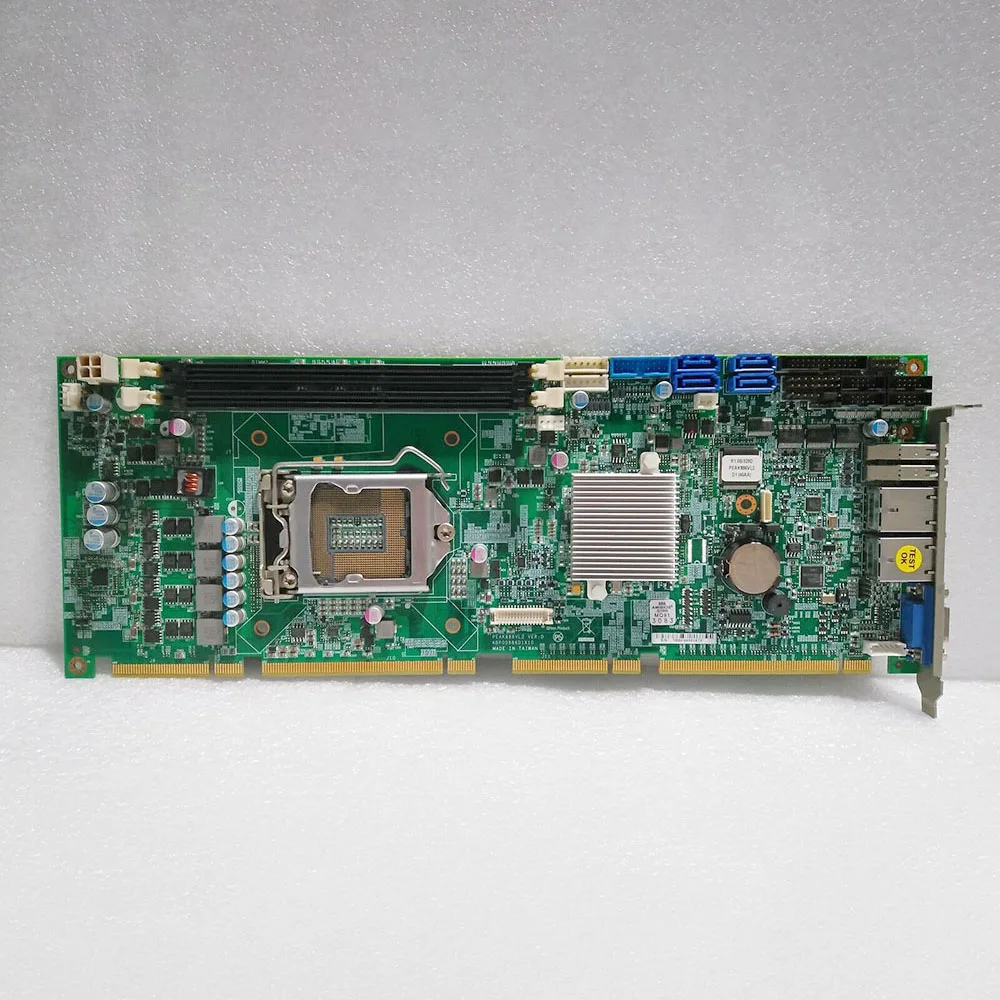 Voor Nexcom Full-Length Industriële Besturingsapparatuur Mainboard Peak886 Dual Netwerkkaart 4bp00886d 1X10 Peak886vl2 Ver: D