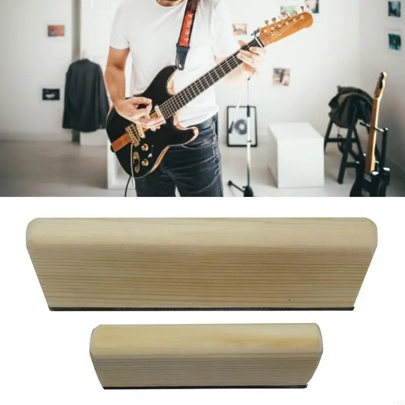 Guitar Fret Leveling File with Handle for String Instrument Maintenance Y4QC