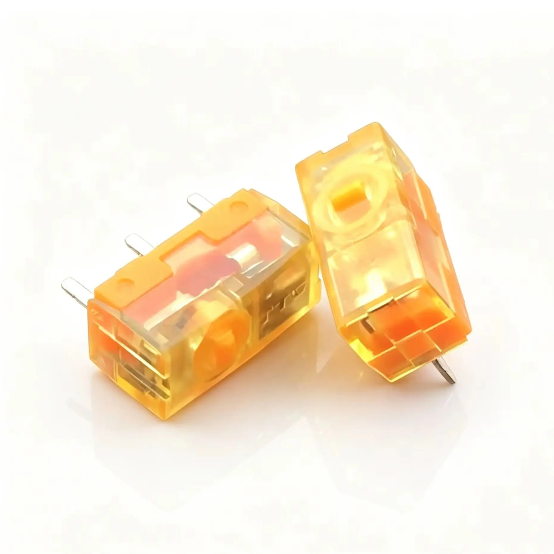 10Pc-5pc New TTC Dustproof Gold Series Mouse Micro Switch 3-Pin Gold Alloy Contact 30M 60M 80 Million Click Life Mouse Button