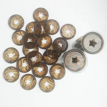 11 قطعة الفطر حفرة أقراص فضفاضة ورقة حلقة القرص مخطط ملزمة الموثق خواتم خصم دفتر 28 مللي متر أقراص خصم العنبر ستار