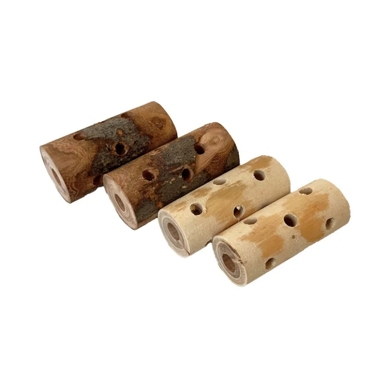 Natürliches Haustier Spielzeug Schleifen Reinigung Kauen Spielzeug kleine Haustiere Spielzeug für Hamster Kaninchen Schleifen Produkte aus Apfelbaum Holz