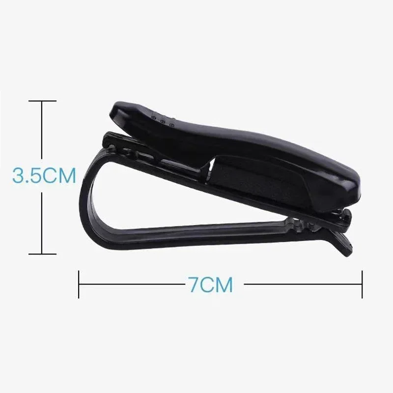 ABS Auto Bril Clip Zonneklep Kaart Fastener Houder voor Mazda CX3 CX5 Atenza 3 Axela 2 MX5 6 CX7 RX7 626 CX30 SKYACTIV