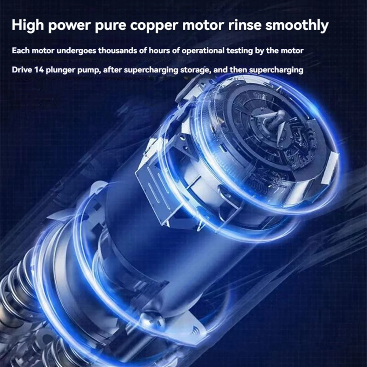 T88C High Pressure Pump Car Wash Plunger Pump Car Washing Motor Atomizing Cleaner Pump 21V Electric Car Washer