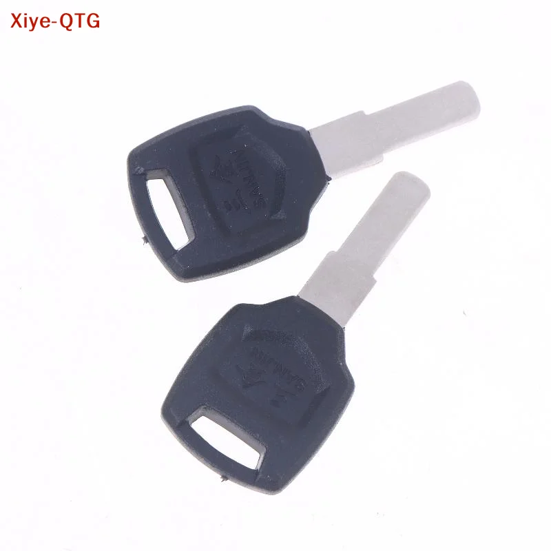 Hot! 2/10Pcs Motorcycle Top Box Case Luggage Trunk Storage Toolbox Accessories  Copy Of Key Embryo Uncut Rough Keys Blanks