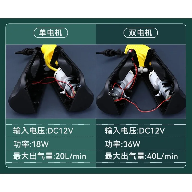 Portable Electric Inflator Pump For Air Column Bag Wine Milk Powder Cushion Void Fill Shipping Packing Tool