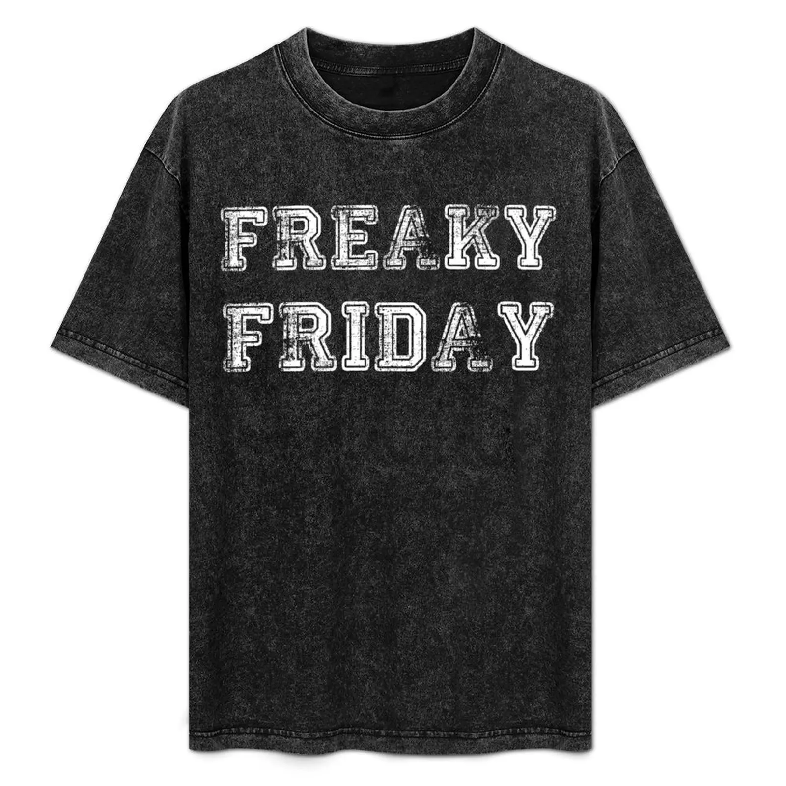 

Freaky Friday T-Shirt blacks Funny t-shirt graphic t shirt vintage plus size men clothing