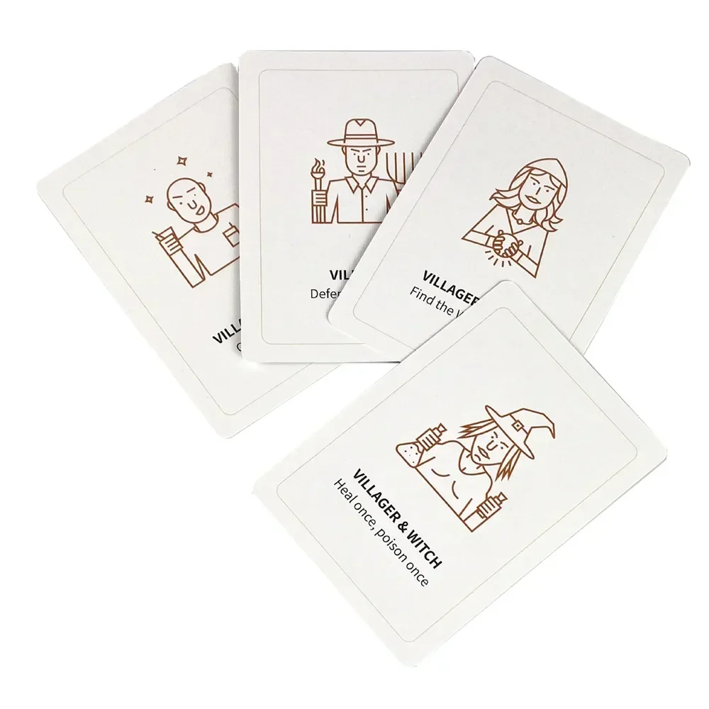 White Werewolf Devious People Cards Couples Drinking Game Love Edition Excited Board Deck For Party Playing Board games