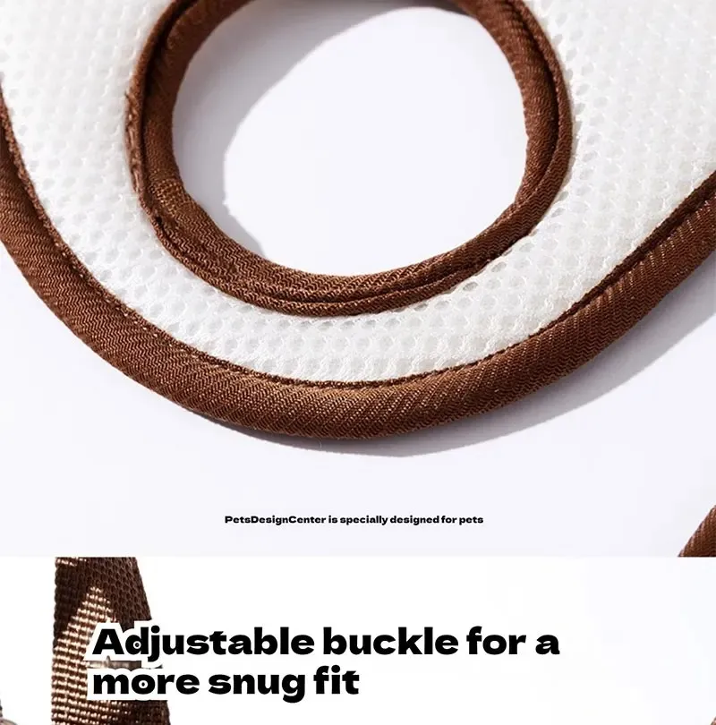 Tragbarer Multifunktions-Rückenträger, Doppel-Schulter-Hunderucksack, Umhängetasche für Haustiertransport, Atmungsaktive Outdoor-Haustiertasche – Detail 8