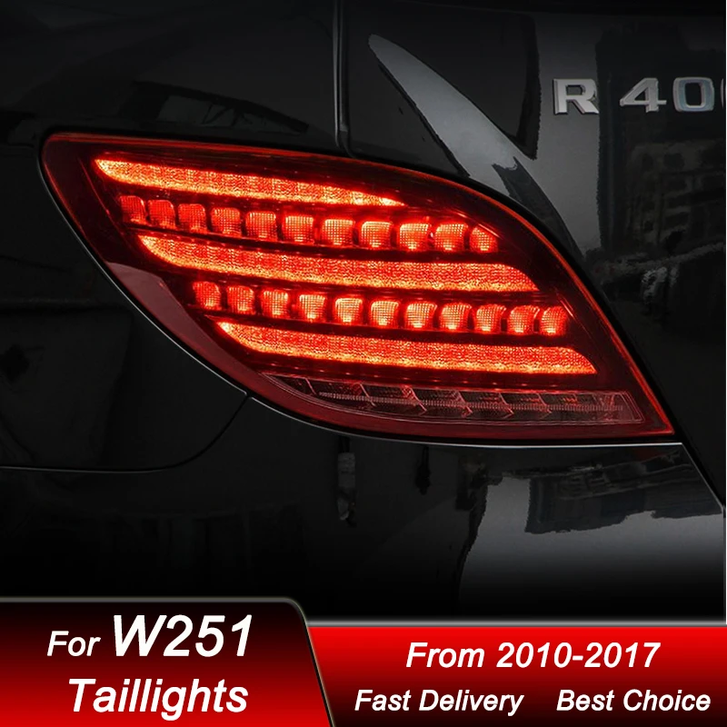 Car Tail Lights For Mercedes-Benz R Class W251 2010-2017 new style full LED Dynamic Turn Signal Light Tail Lamp Assembly