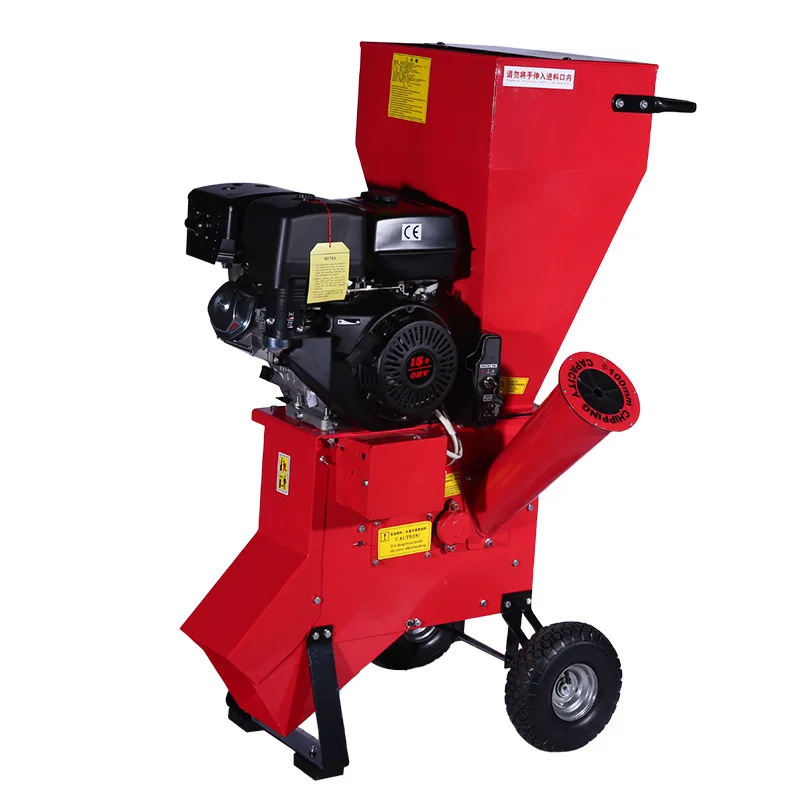 

Portable branch crusher garden orchard