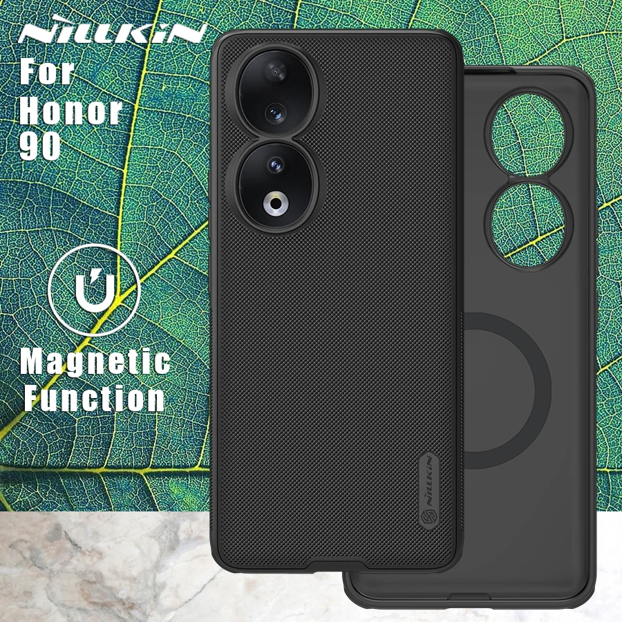 

Nillkin for Honor 90 5G Case Frosted Hard Magnetic Magsafe Matte full Back Cover for Honor90
