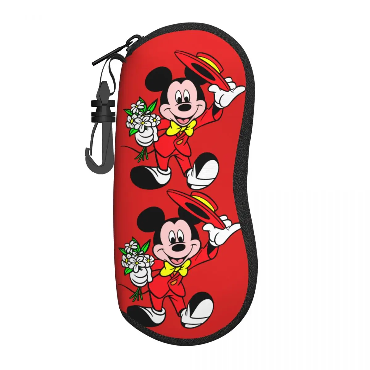 

Custom Mickey Mouse Minnie Glasses Case Cool Animated Cartoon Shell Eyeglasses Case Sunglasses Box