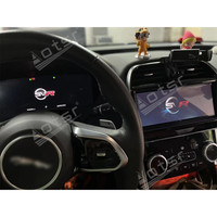 Dual Digital Cluster Odometer Screen For Land Rover Jaguar XE 20 aluminum shell 2018 LCD Player Dashboard Speed Meter