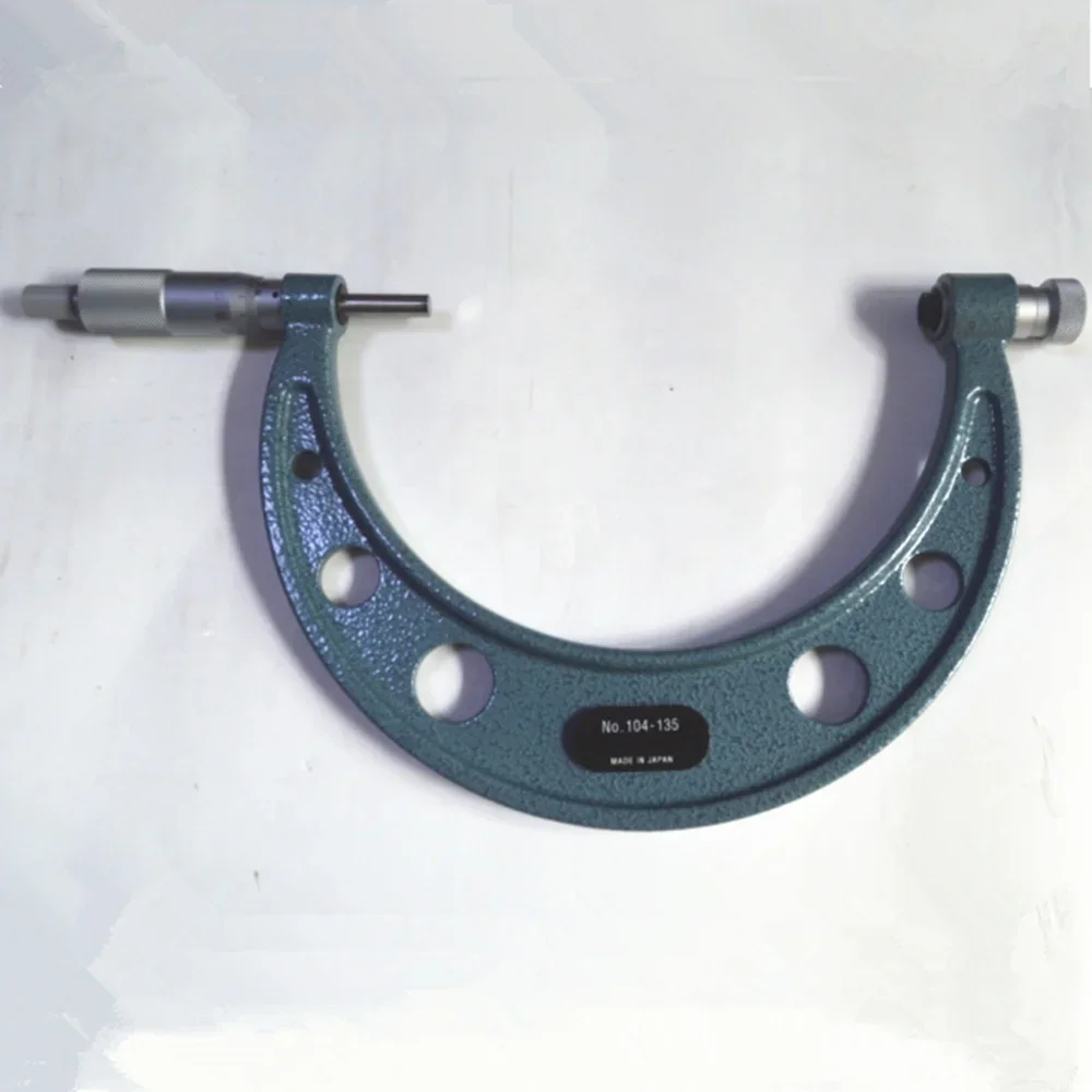 Mitutoyo 104-135A  0-150mm Outside Micrometer with Replaceable drill